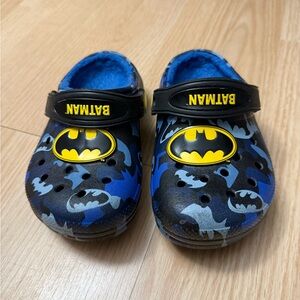 Batman Kids Crocs - Blue and Black